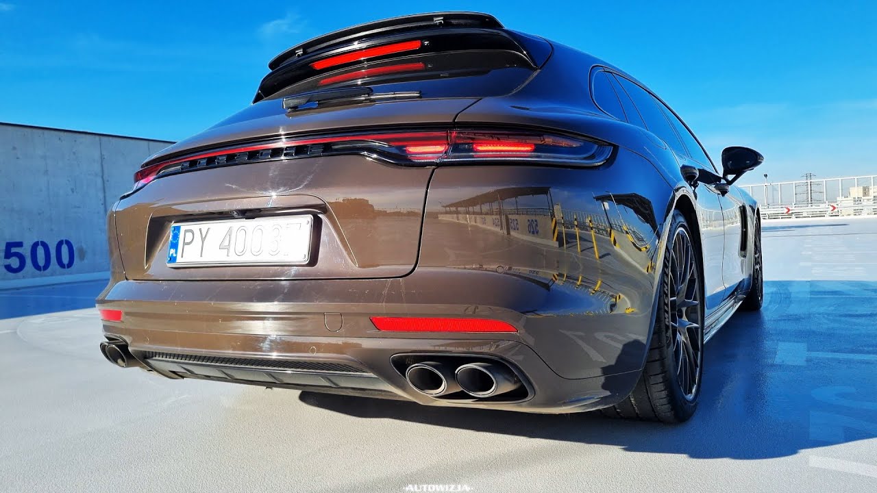 Porsche Panamera 4S 2.9 V6 Sport Exhaust sound, cold start, revs, acceleration sound, interior sound