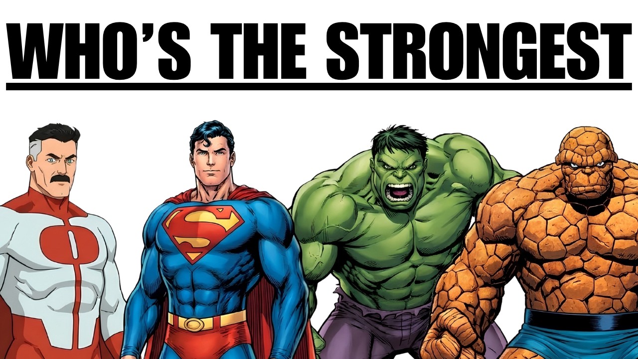 The 7 Levels Of Super Strength In Comics