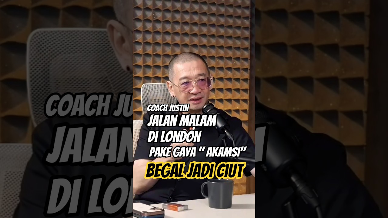 Coach Justin : Jalan Malam di London pake gaya 