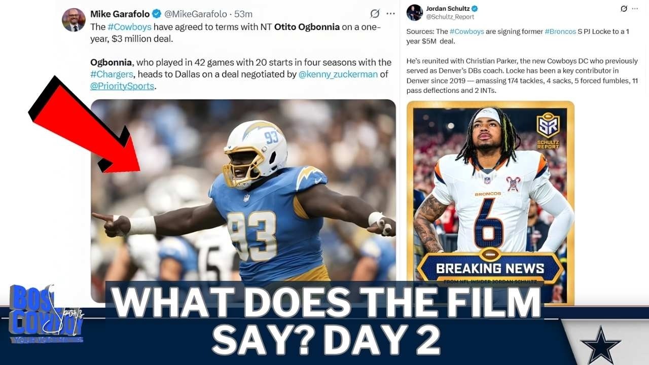 🚨 Breaking News: Cowboys Sign Otto Ogbonnia & P.J. Locke — What Does the Film REALLY Say?