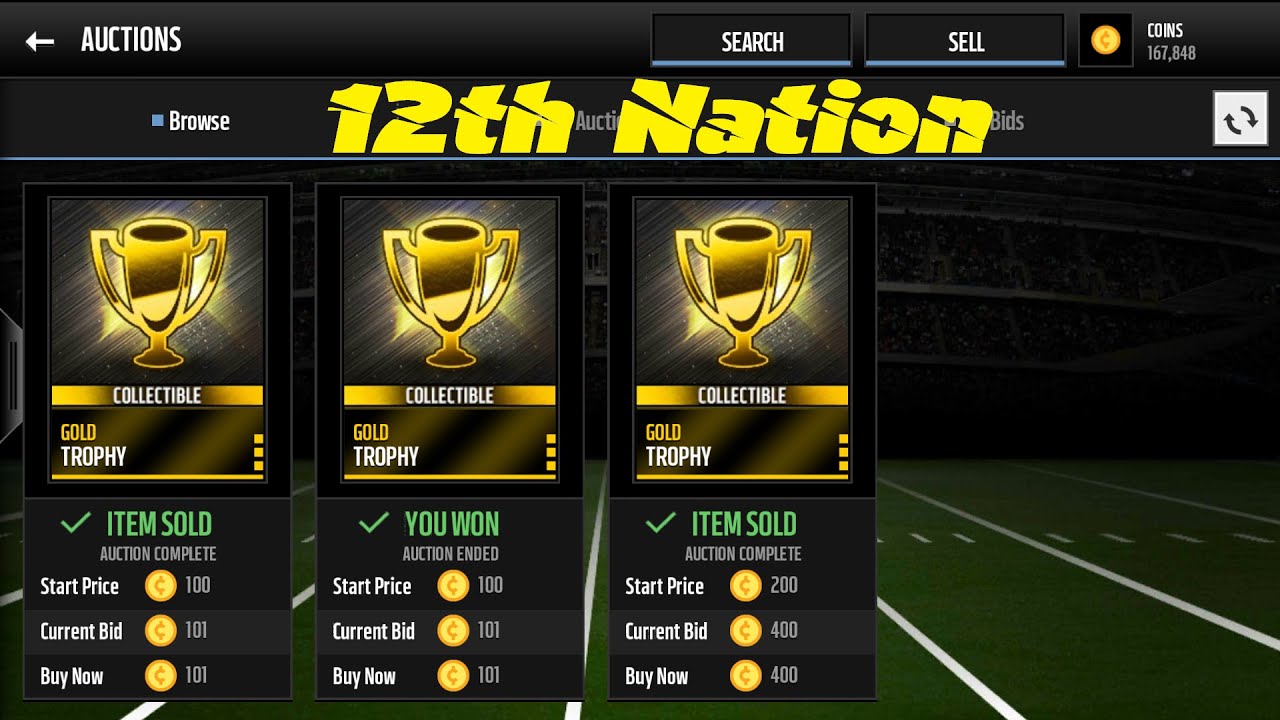 Madden Mobile 16 Coin Making Method + AH Glitch