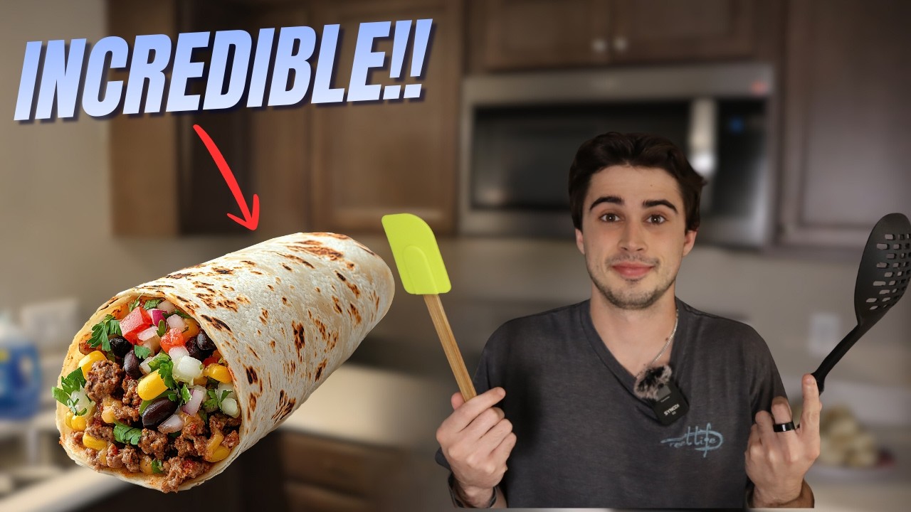 These Burritos are INSANE!! | In The Kitchen With Logan