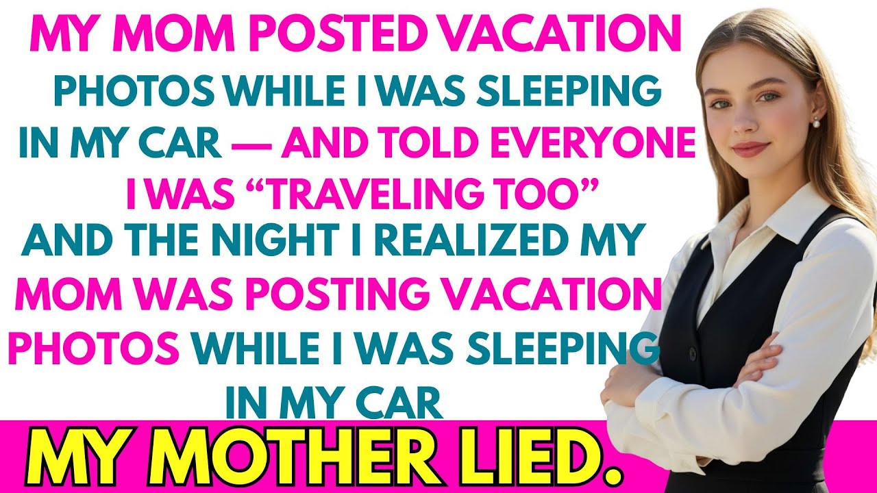 My Mom Posted Vacation Photos While I Was Sleeping in My Car — And Told Everyone I...