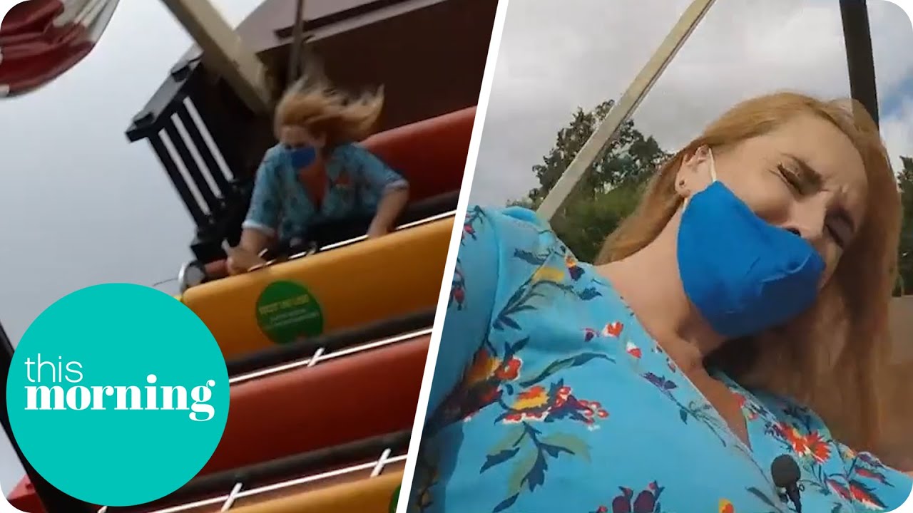 Josie Gibson Tricked Onto Ride at Legoland | This Morning
