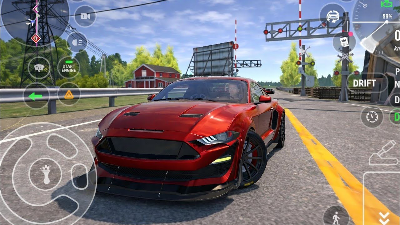 FORD MUSTANG GT 500 | CAR PARKING DRIVING SCHOOL 
