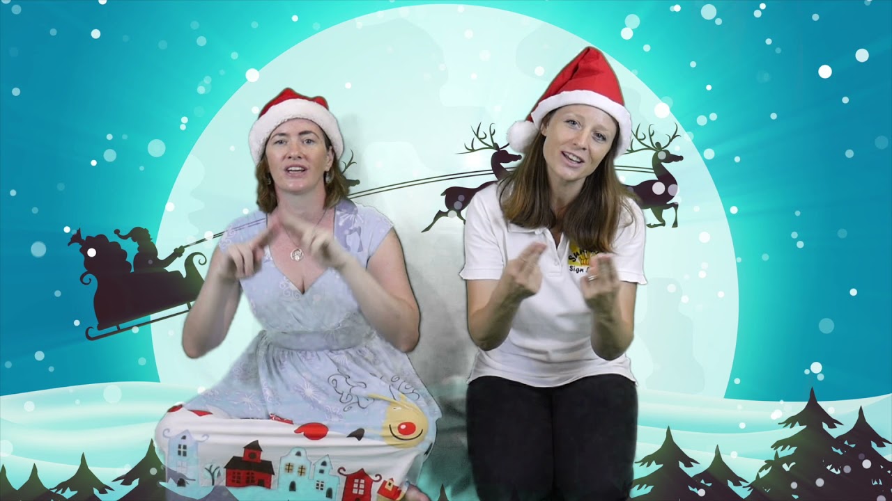 We Wish You A Merry Christmas - Childrens' key word signing