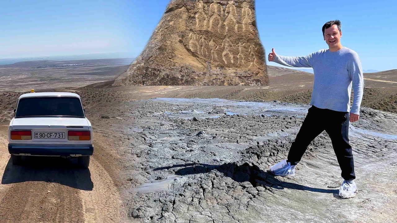 Exploring Azerbaijan | Mud Volcanoes & Gobustan National Park
