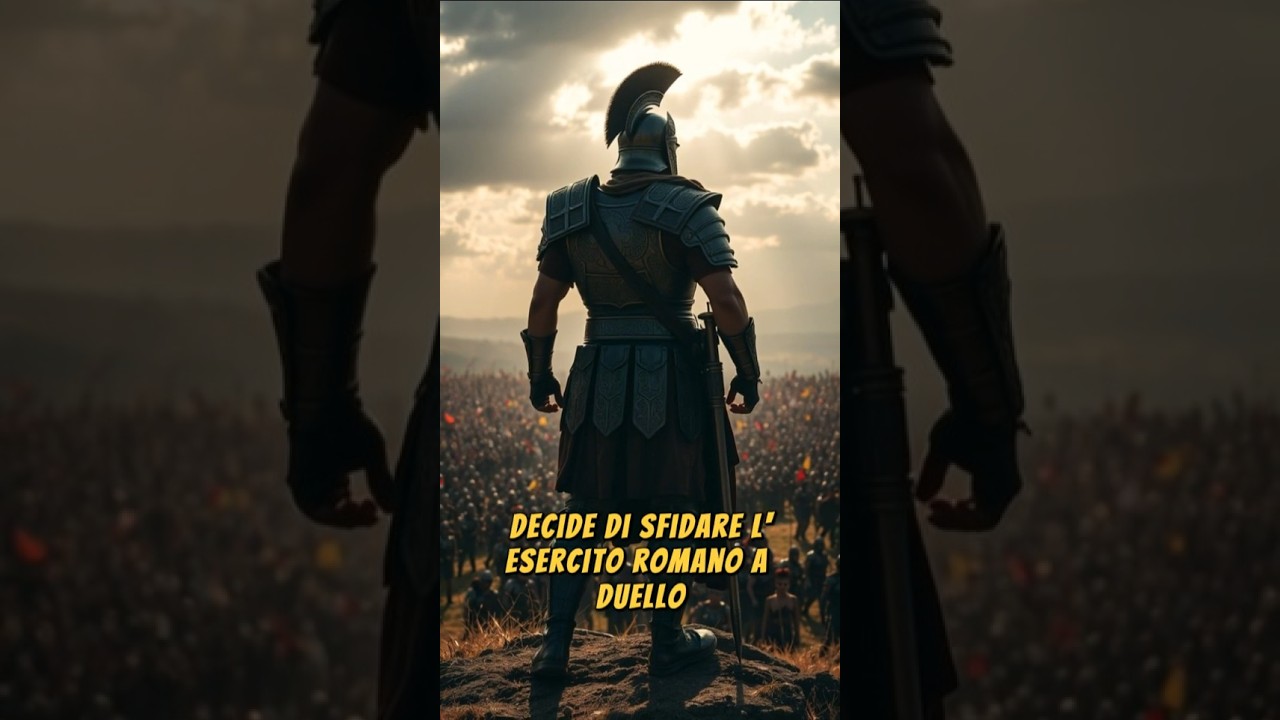 Il Gigante Gallico vs Tito Manlio -🔥 L' epico duello che sconvolse Roma 🔥 - #history #storia
