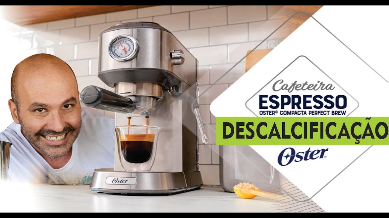 Cafeteira Expresso Oster Compacta piscando | como Descalcificar a caldeira