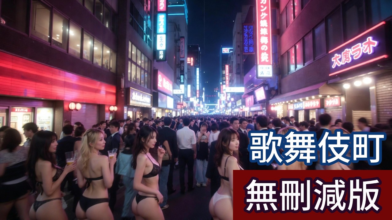 東京最「墮落」的不夜城？深入歌舞伎町的暗黑地下帝國！12個只有皮條客才知道的瘋狂秘密 #新宿 #歌舞伎町 #日本夜生活