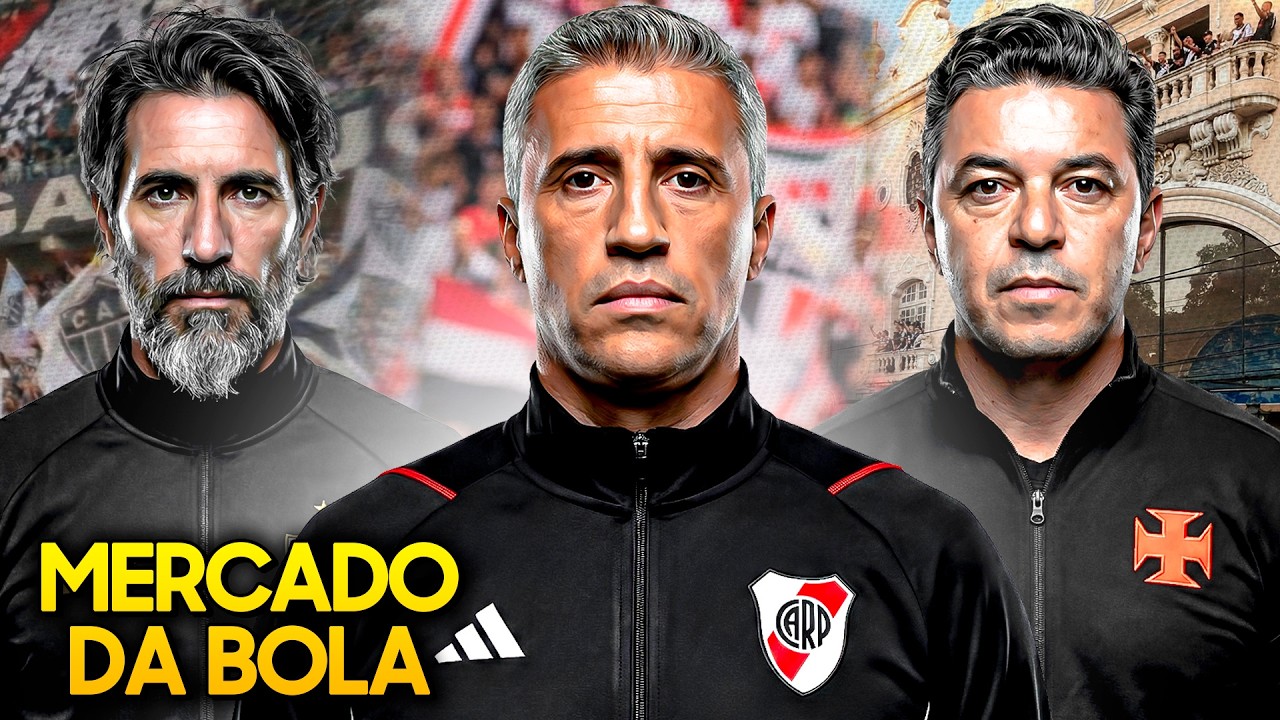CRESPO FORA DO SÃO PAULO ? | Gallardo NOVO TÉCNICO do VASCO ? | Dominguez É DO GALO - E MUITO mais