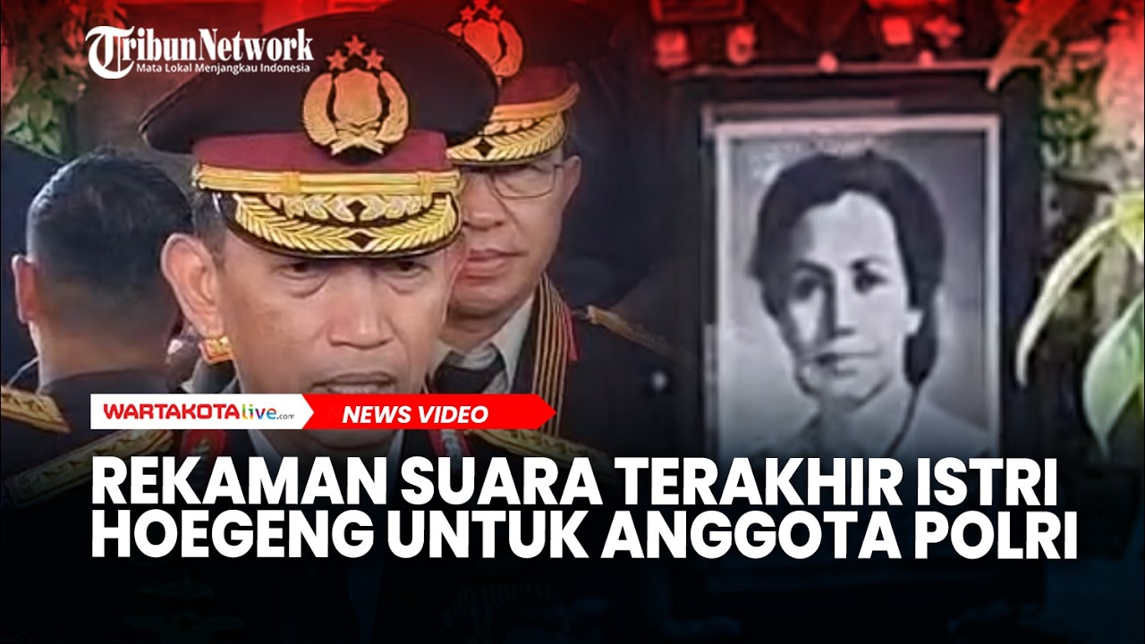 Rekaman Suara Terakhir Istri Hoegeng untuk Seluruh Anggota Polri