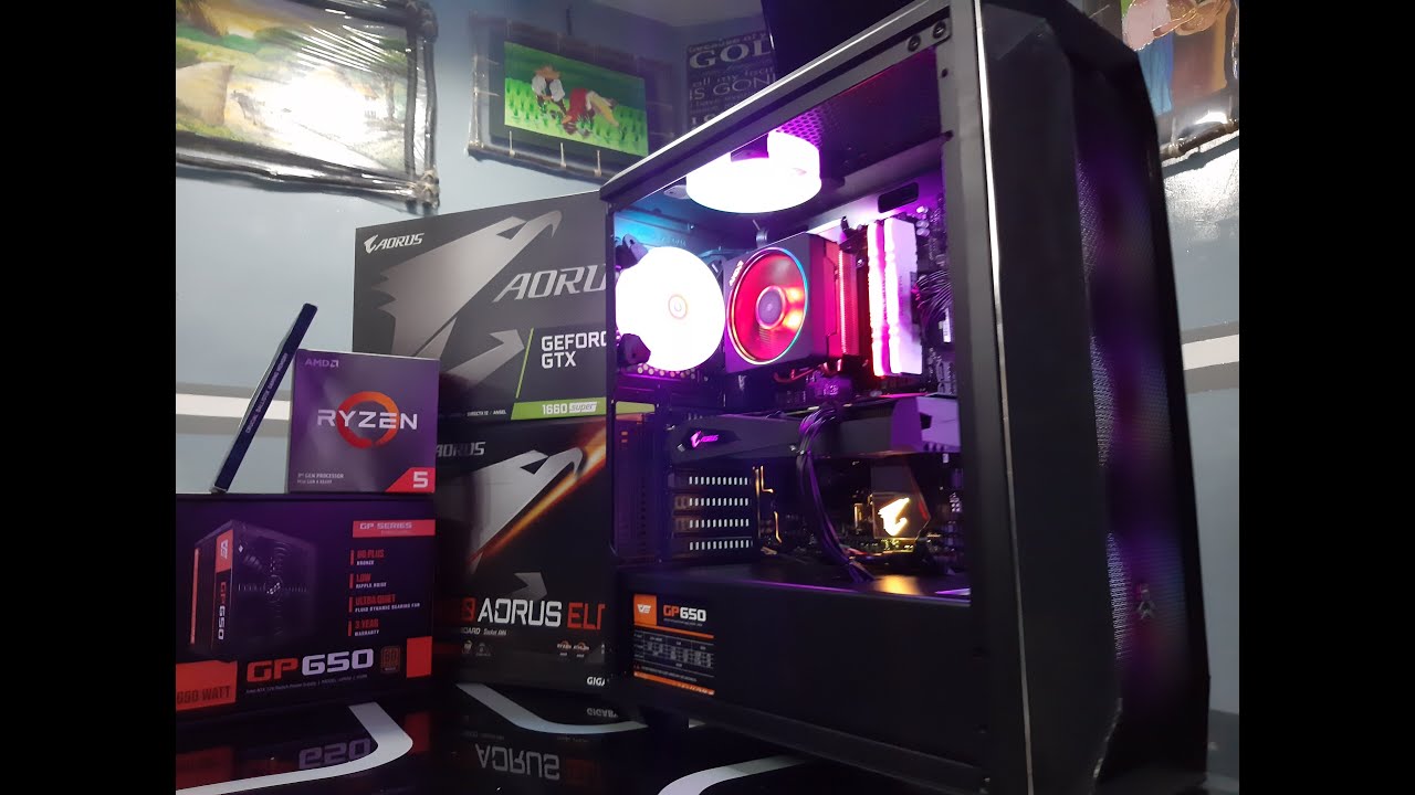 Ryzen 5 3600, Aorus B450 Elite & Aorus GTX 1660 Supper