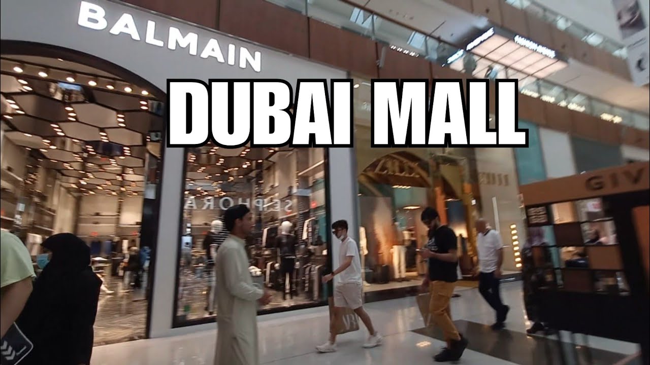 Dubai Mall First Day of Eid Al Fitr 2022 Walking Tour