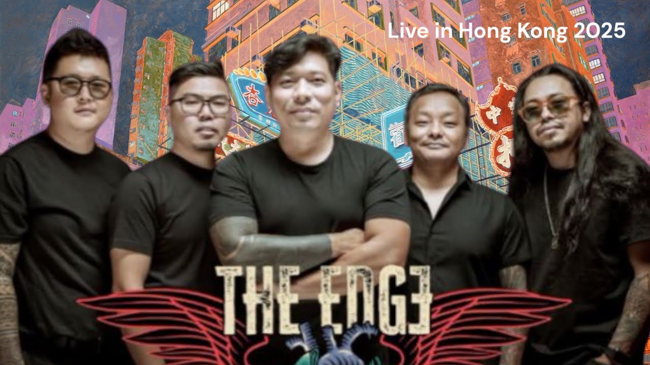 The Edge Band Live in HK 2025.