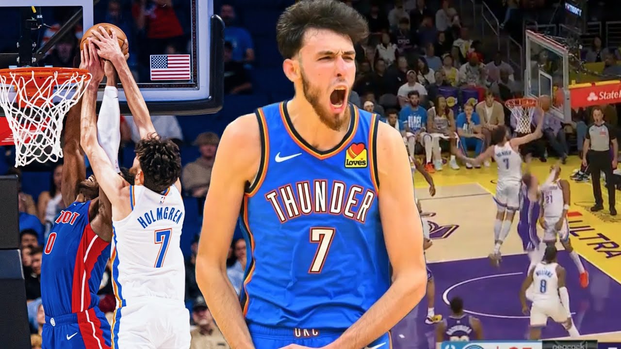 Chet Holmgren Is A GENERATIONAL Rim Protector | Defensive Highlights