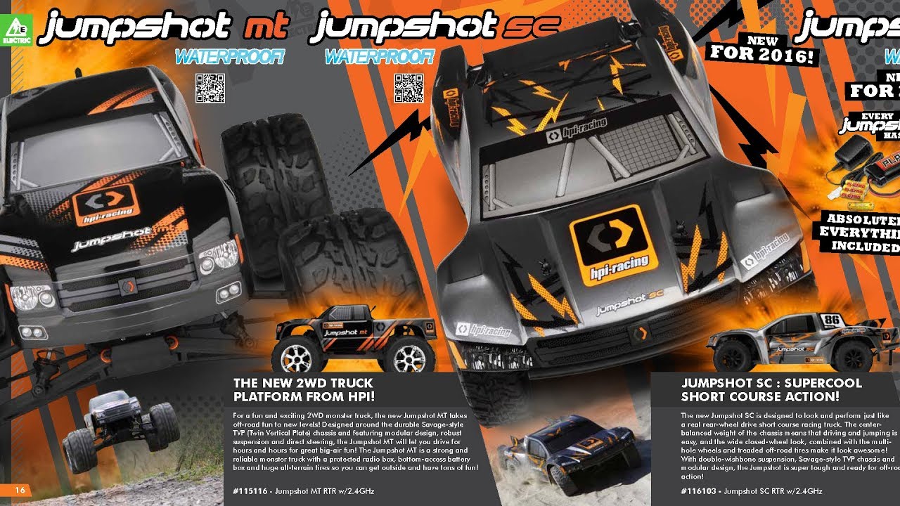 Testy HPI Jumpshot SC ST MT - zawody halowe luty 2018