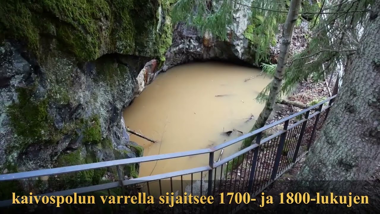 Kruunuvuorenrantaan on perustettu kaivospolku