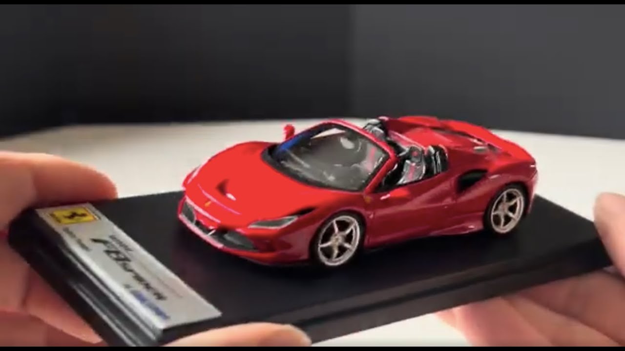 Look Smart Ferrari F8 Tributo Spider Rossa Corsa (LS511B)