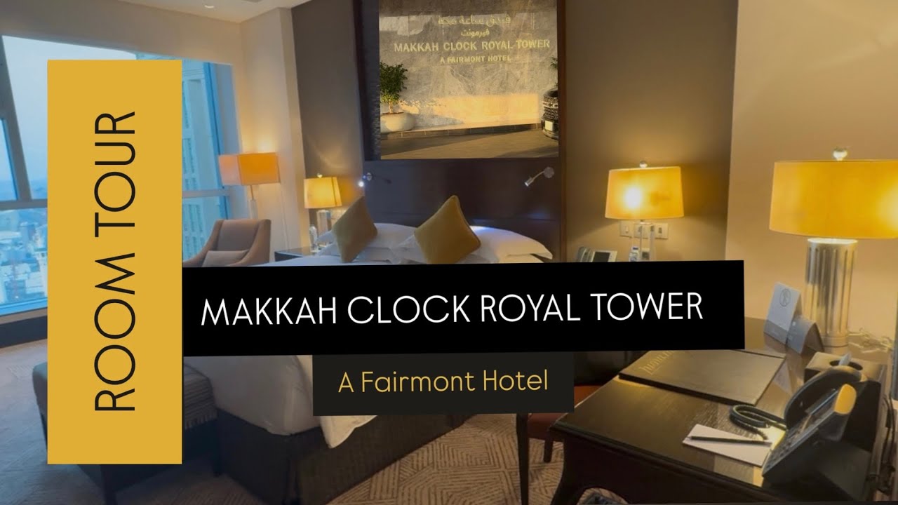 Отель Fairmont | Королевская башня с часами в Мекке | Обзор номера | Путешествие по Саудовской Ар...