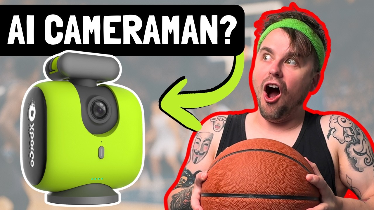 AI Sports Camera That Replaces Cameramen? | XbotGo Chameleon Review