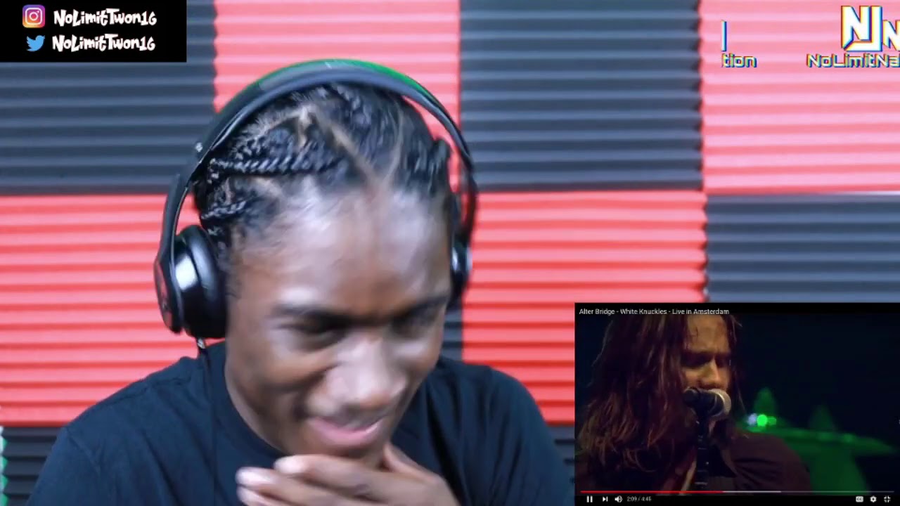 Alter Bridge - White Knuckles - Live in Amsterdam(REACTION!!!)