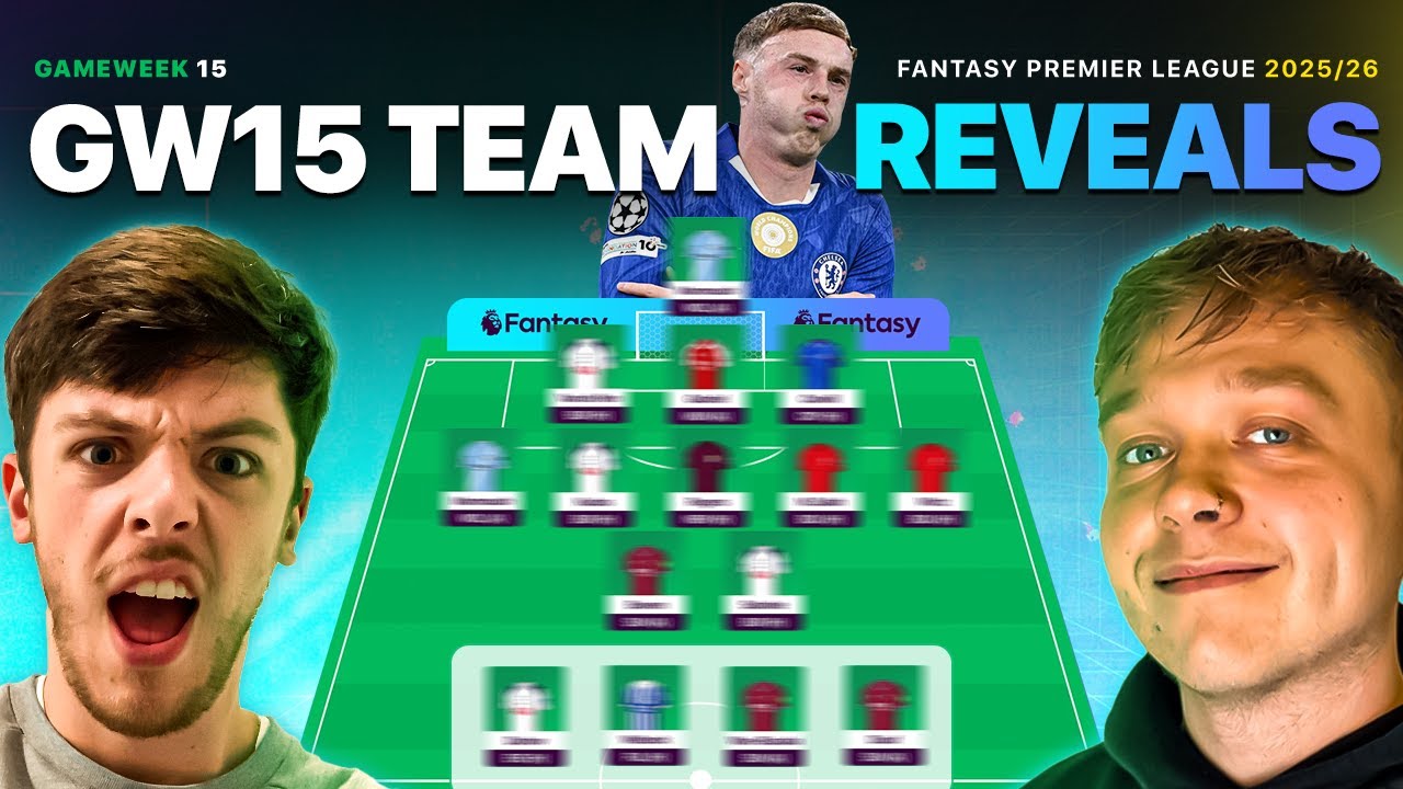 ⭐ FPL GW15 TEAM REVEALS! 🚨 Huge Free Hit Draft + Final Lineups