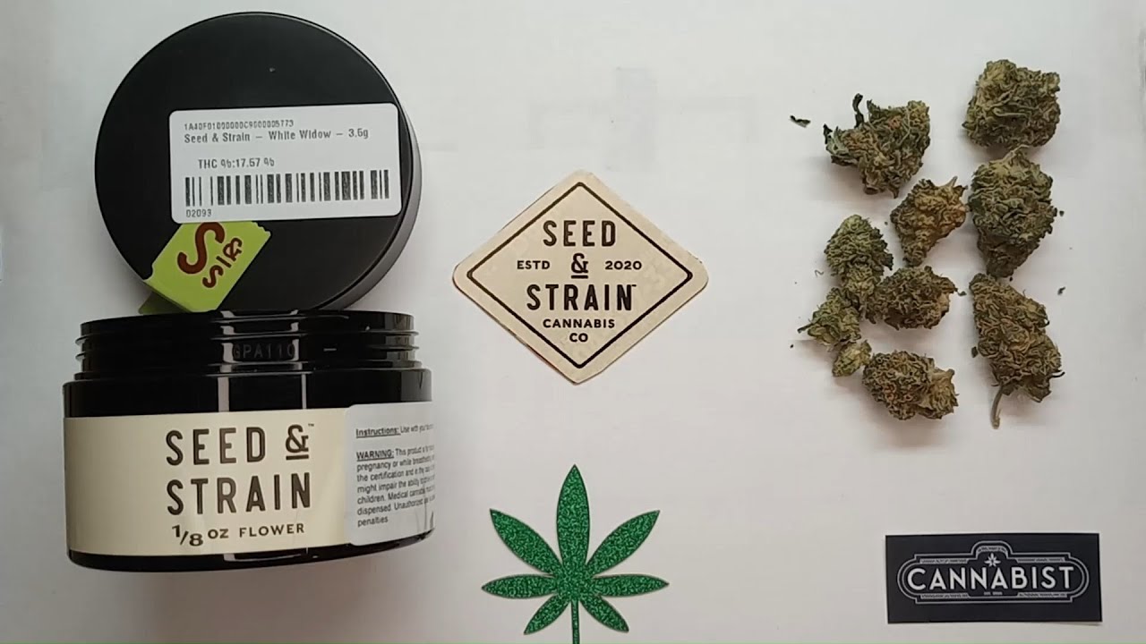 Seed & Strain White Widow Flower Review