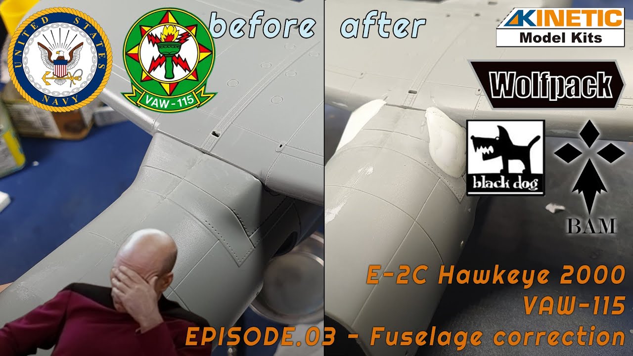 1/48 KINETIC E-2C 2000 Episode.03