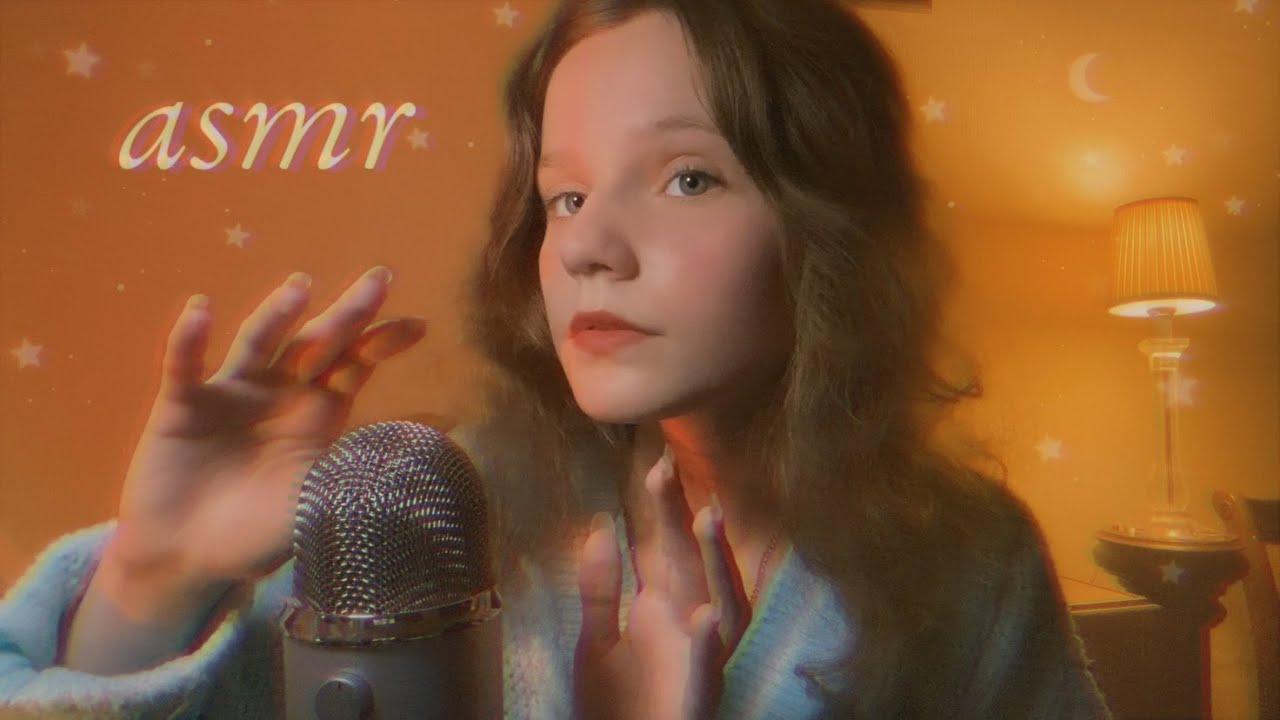 асмр неразборчивый шепот + скретчинг микрофона 🎤 asmr inaudible whisper | звуки рта