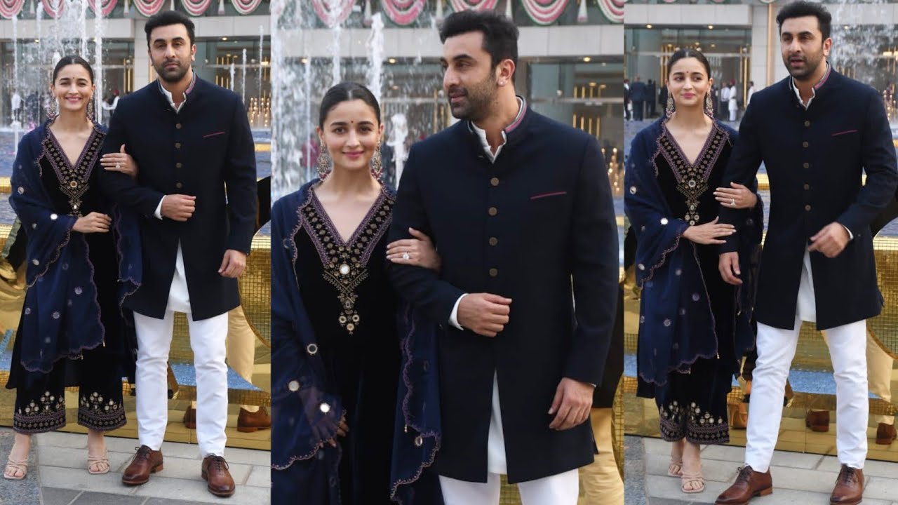 Ranbir Kapoor & Alia Bhatt Attend 141st IOC Session in Bandra 🤩🔥📸
