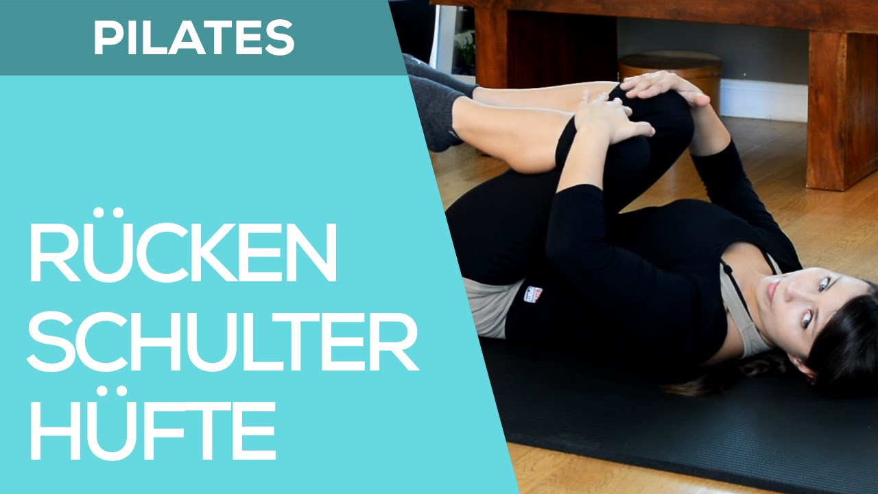 Mit diesen 6 Pilates Anfänger Übungen beweglich bleiben & stark werden - Fit mit Anna - HD