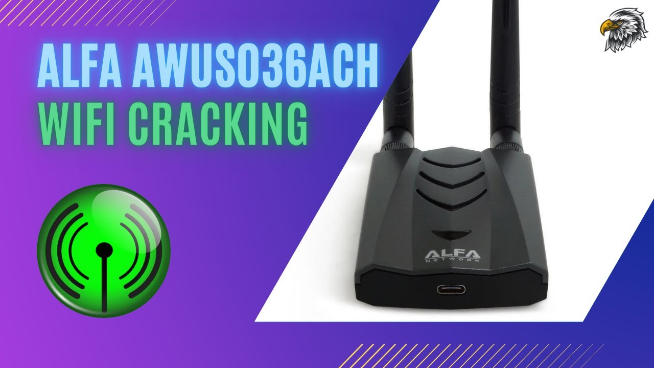 Alfa Network AWUS036ACH typ C AC1200 - Instalacja sterownik&oacute;w i test na Kali Linux! @PrzemysawSzmaj