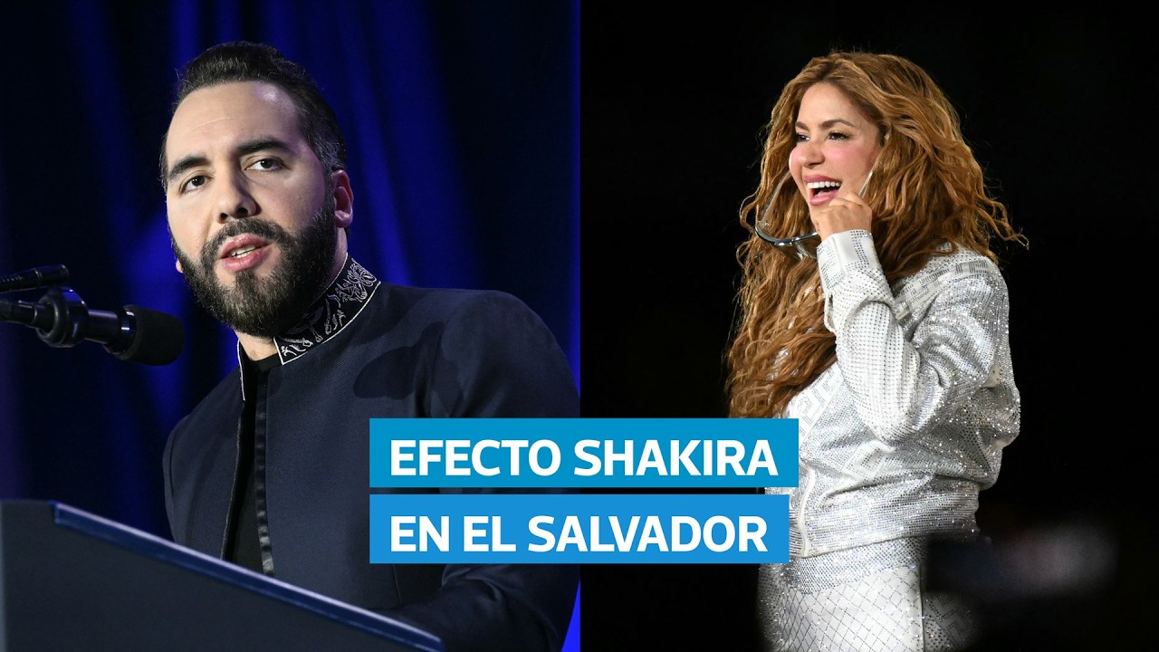 Shakira impulsa el turismo en El Salvador: Bukele destaca impacto positivo y hoteles al 100 %