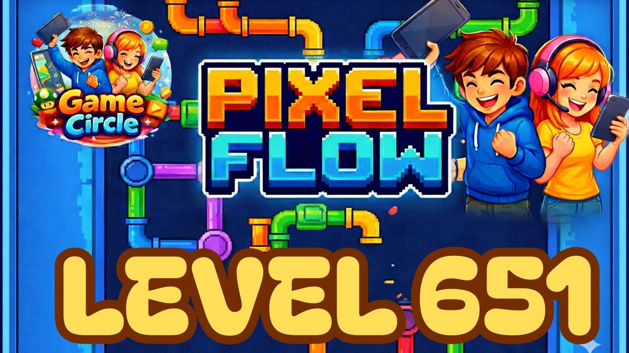Pixel flow©  - Level 651 - solution