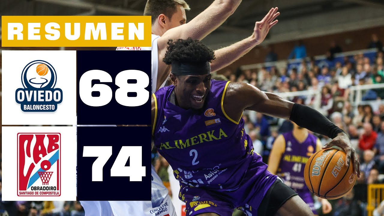 ALIMERKA OVIEDO 68-74 MONBUS OBRADOIRO | RESUMEN PRIMERA FEB