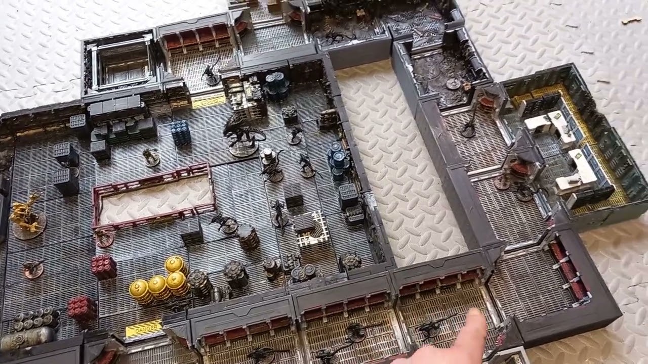 Aliens large reactor expansion 3D printing Lv427-designs