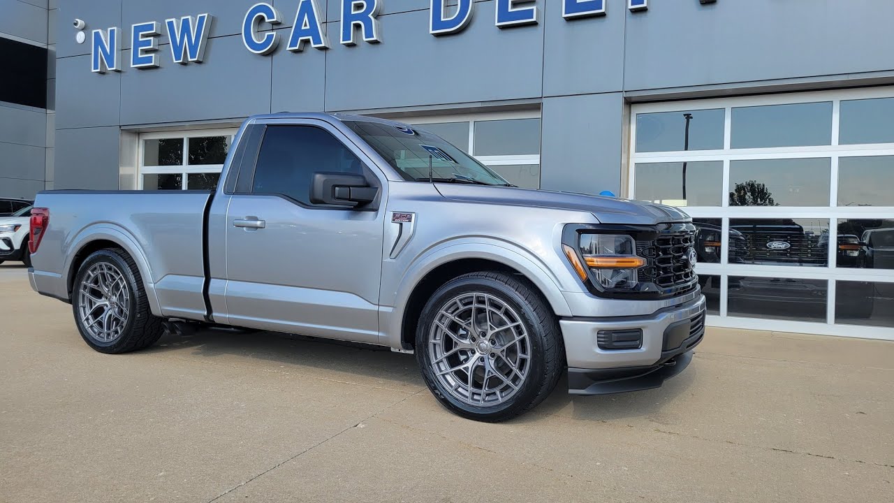 2025 FCP Earthquake F150! Lowered 4wd F150 Reg Cab short bed!