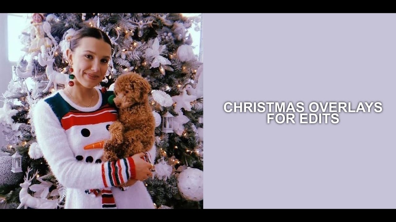 Christmas Overlays For Edits