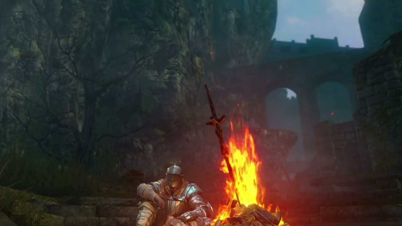 Dark Souls Firelink Shrine Ambience | In-Game Music