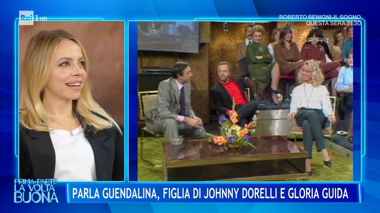 Parla Guendalina, figlia di Johnny Dorelli e Gloria Guidi - La Volta Buona 19/03/2025