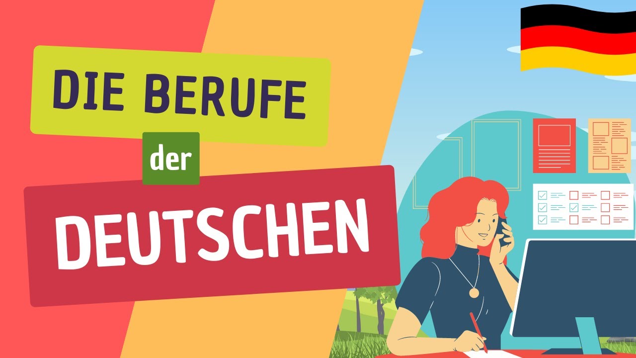 🇩🇪 Die Berufe der Deutschen - langsames Deutsch
