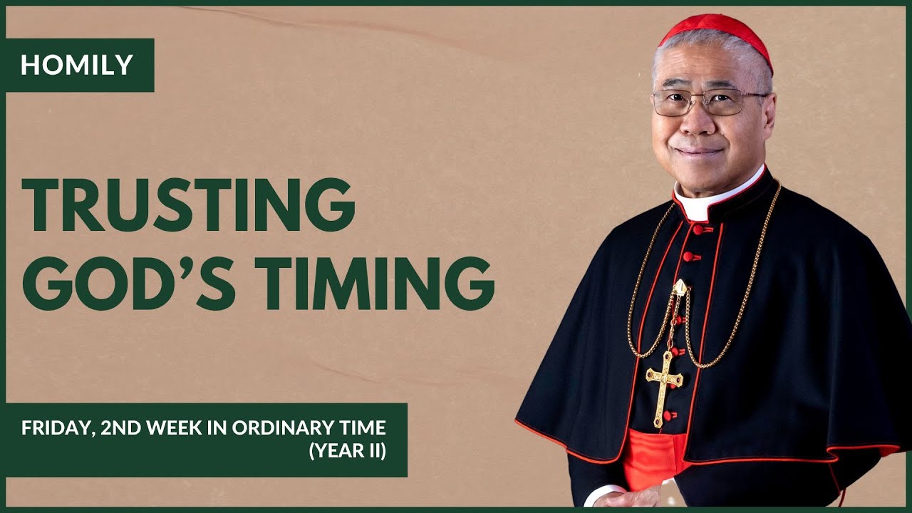 Trusting God’s Timing When Under Difficult Authority - William Cardinal Goh (Homily - 23 Jan 2026)