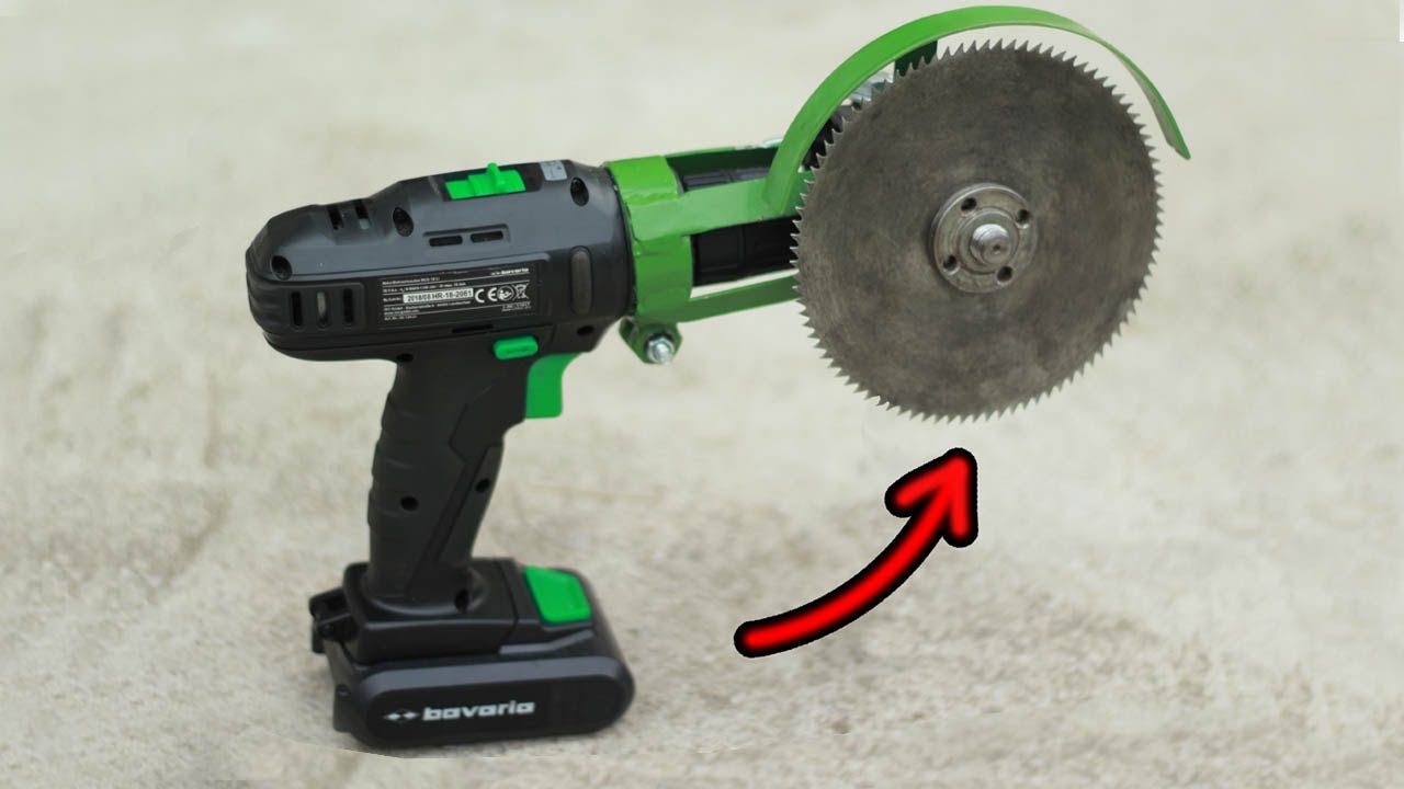 How to Make a Circular Saw Using old Angle Grinder!?