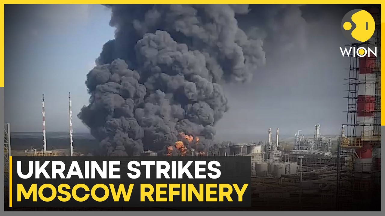 Russia-Ukraine War: Moscow Says Largest Refinery Facility Damaged by Kyiv Drones | WION