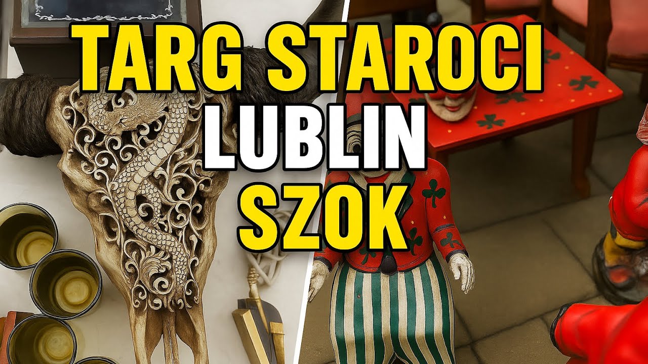 Giełda staroci antyków i wszelkich szpejów w Lublinie. 30 listopada 2025.