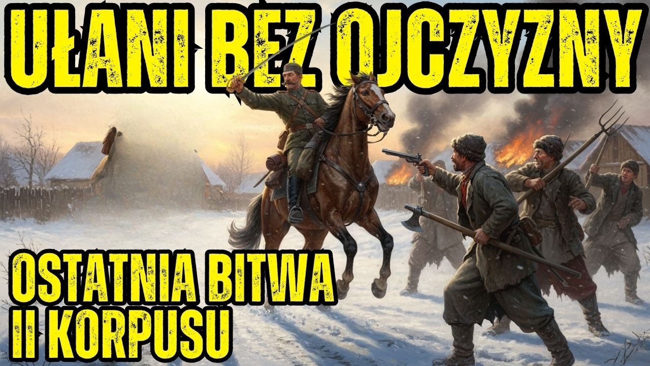 UŁANI  HALLERA🇵🇱Zapomniana bitwa.7000 Polak&oacute;w&times;12000 Niemc&oacute;w. Kani&oacute;w 1918.