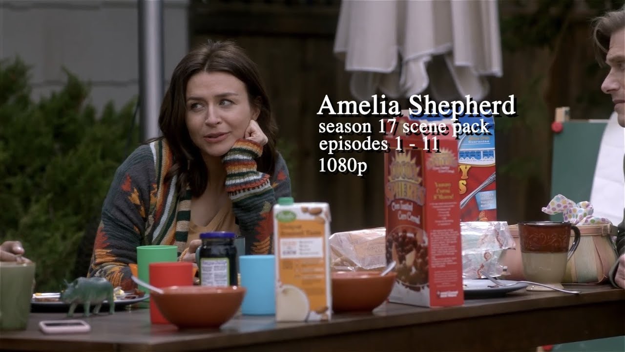 Amelia Shepherd logoless scene pack (season 17 ep 1-11)