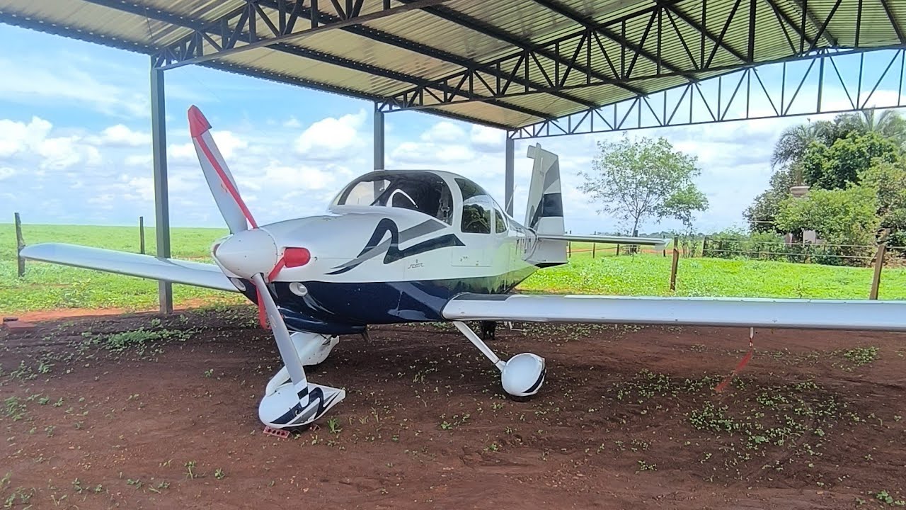 BUSQUEI O RV10 NA REVISÃO 🛩️