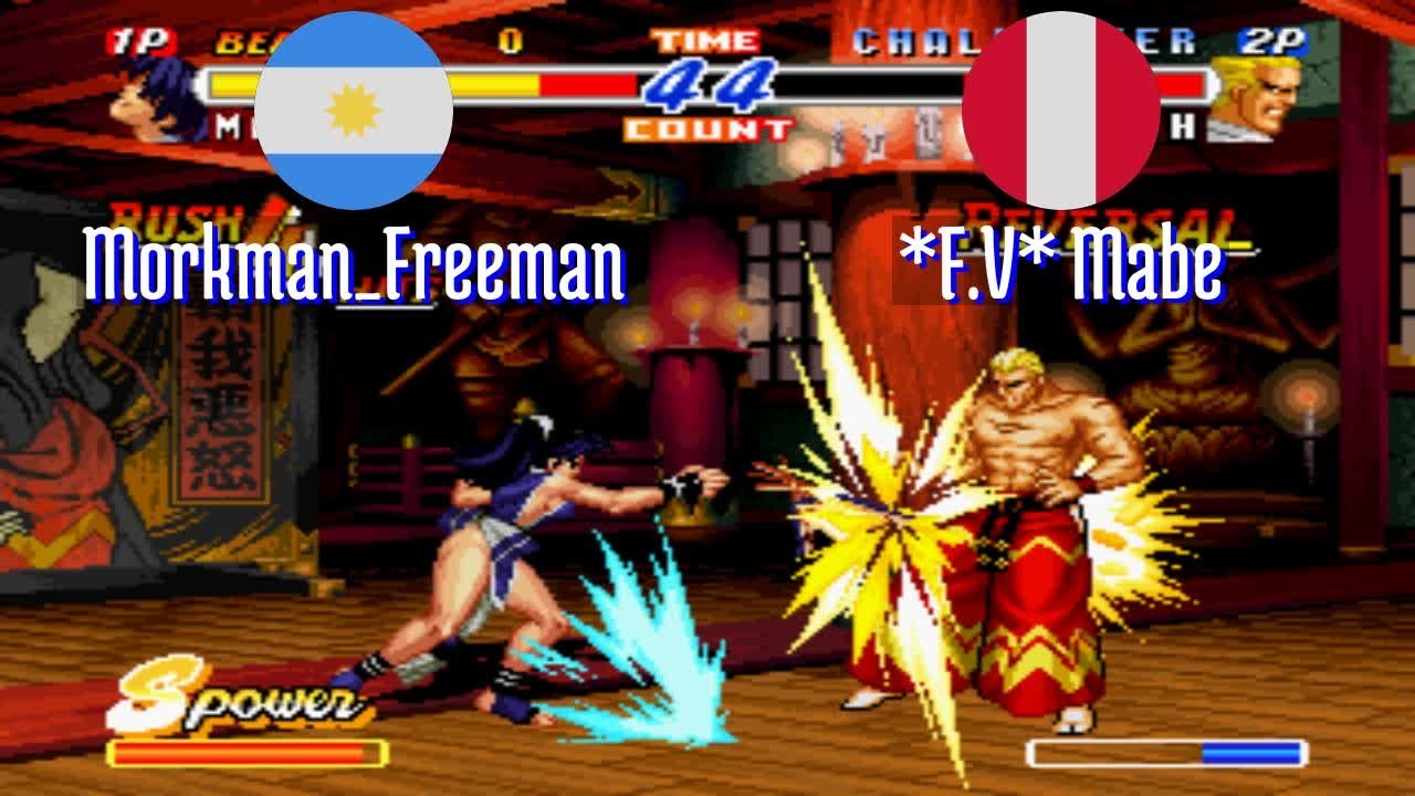 FT5 @rbff2h: Morkman_Freeman (AR) vs *F.V* Mabe (PE) [Real Bout Fatal Fury 2 rbff2 Fightcade] Dec 14